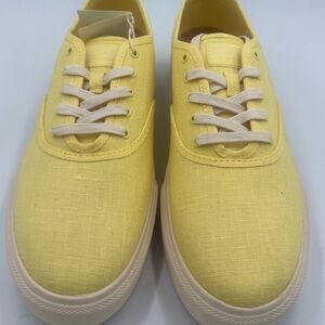 CLAE AUGUST Mens Hemp Vegan Sneakers PALE BANANNA Men’s US Size 9.5